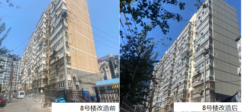 工程掠影:龍?zhí)督值缽V渠門內(nèi)大街6號(hào)樓、8號(hào)樓綜合整治項(xiàng)目